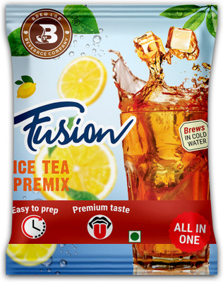 Brew Lab Fusion Ice Tea Premix | Boost Your Antioxidants Keeps You Hydrated | Lemon Iced Tea Pouch(1 kg)