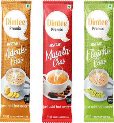 chaizup Instant Premix Masala Cardamom And Ginger Tea, 12.5gm x 36 Sachets Instant Tea Pouch(36 x 0.01 g)