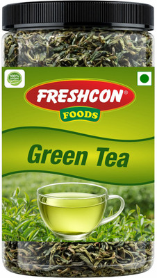 freshcon foods Green Tea 100 gm I whole Leaf I Green Tea for weight Loss & Build Immunity I Green Tea Plastic Bottle(100 g)