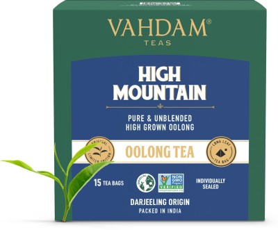 Vahdam High Mountain Oolong Tea Bags Box(15 Bags)