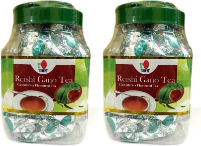 DXN Reishi Gano Tea Herbs Black Tea Plastic Bottle(2 x 250 g)