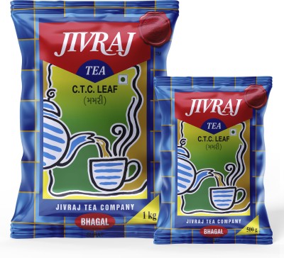 Jivraj CTC Premium Leaf Combo Black Tea Pouch(2 x 0.75 kg)