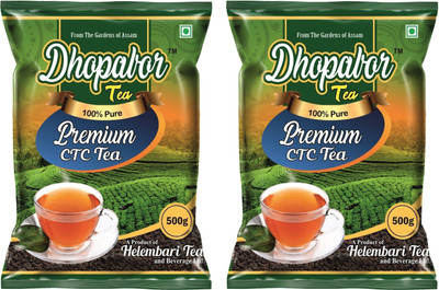 Dhopabor Premium|High Quality Assam CTC Chai| Tea Pouch(2 x 0.5 kg)