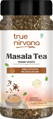 Truenirvana Masala Chai Loose Leaf Tea – Authentic Indian Spices, Rich Aroma Herbs Masala Tea Plastic Bottle(250 g)