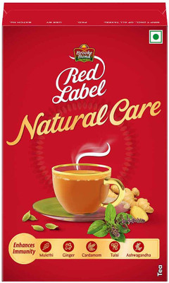 Red Label Natural Care Cardamom, Ginger, Liquorice, Tulsi Tea Box(500 g)