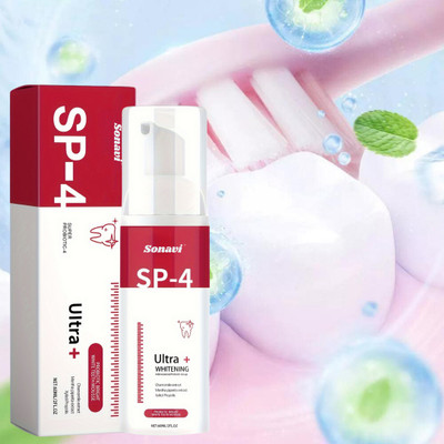 Sonavi Whitening Foam Fights Germs, Removes Stains for Radiant Smile Teeth Whitening Kit