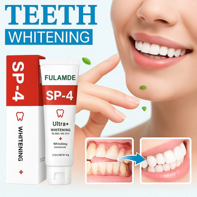 FULAMDE SP 4 Ultra Brightening Toothpaste Whitening Formula Stain Protection Teeth Whitening Kit