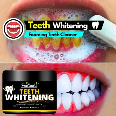 Phillauri Teeth Whitening Powder||Enhances Oral Support||(pack of 1) Teeth Whitening Kit