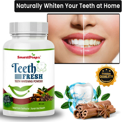 smartdrops Teeth Whitening For Fresh Breath and Remove Stains For Men And Women Teeth Whitening Kit