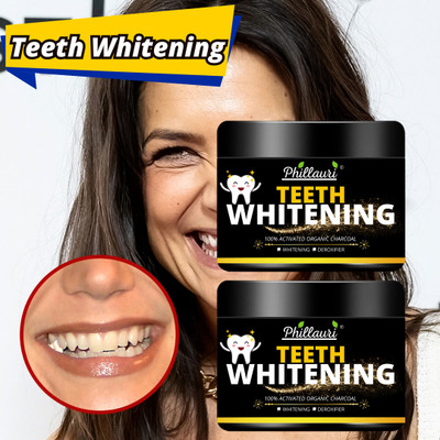 Phillauri Teeth Toothpaste||Promotes Dental Hygiene|| Restores Tooth Color(pack of 2) Teeth Whitening Kit