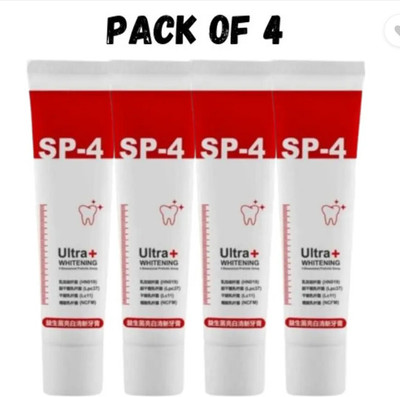 FULAMDE SP-4 Ultra Whitening Toothpaste|Removes Stains& Freshens Breath Toothpaste(120g) Teeth Whitening Kit