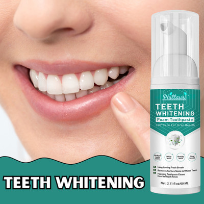 Phillauri Teeth Form-Fine Deeply Clean Gums Stain Removal -Whitening Foam to Ultra Teeth Whitening Kit