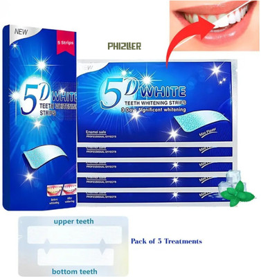 phizller Teeth Whitening Strips Fast Results For Adults Easy Apply Teeth Whitening Kit