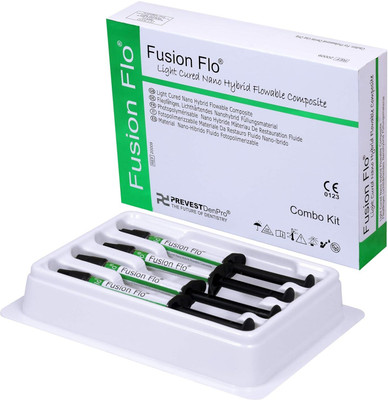 Prevest Fusion Flo Pack 4X2g /No Teeth Whitening Kit