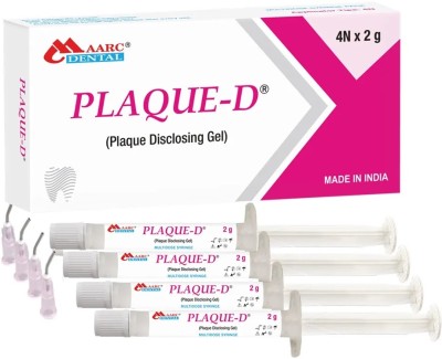 MAARC D Plaque (4x2gm) Syringe Teeth Whitening Kit