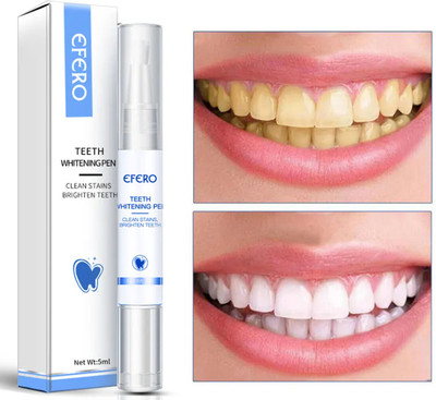 EFERO Teeth Whitening Remove Plaque Stains Fast Whitening Teeth Pen Teeth Whitening Kit