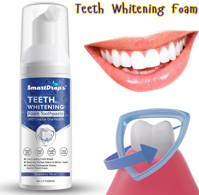 smartdrops Teeth Whitening Foam Whitening Mousse Remove Teeth Whitening Kit
