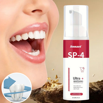 Sonavi Teeth Foam for Mouth Cleaning with Mild Taste and Easy Use Fight for Cavity Teeth Whitening Kit