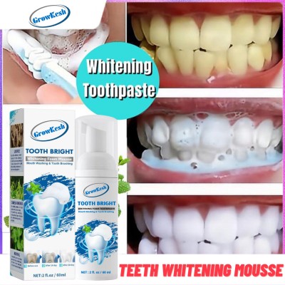 Growkesh Strong Teeth Cavity Protection Teeth Whitening Foam Teeth Whitening Kit