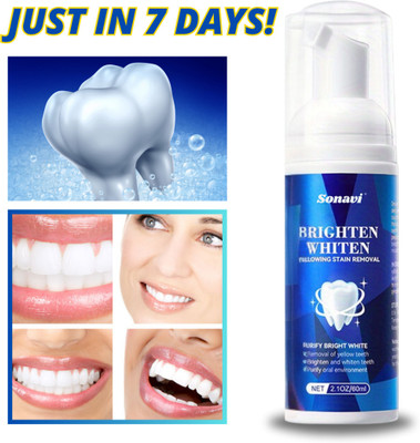 Sonavi Teeth Whitening Foam Cavity Protection For Germs Toothpaste Teeth Whitening Kit