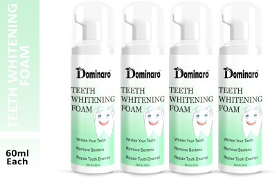 Dominaro 2 in 1 Teeth Whitening Mousse Foam To Deeply Cleaning Gums, Stain Removal Teeth Whitening liquid(240 ml)