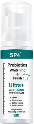 house of common SP4 Whitening Foam to Ultra-fine Deeply Clean Gums Stain Removal Foam (60ml) Teeth Whitening liquid(60 ml)
