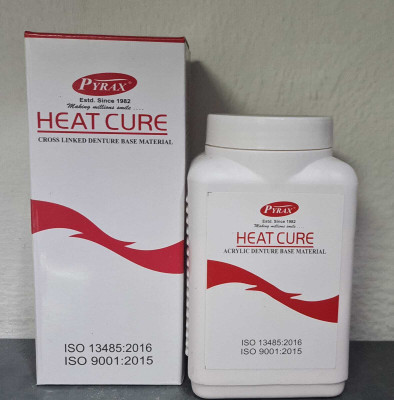 pyrax Dental Heat Cure Combo 400ml & 400g / No Teeth Whitening liquid(400 ml)