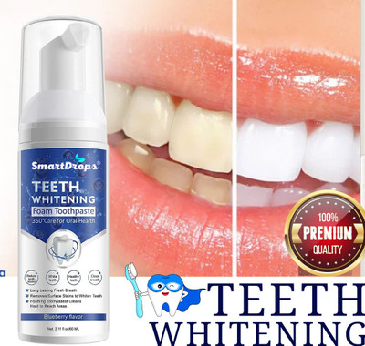 smartdrops Hydrating & Intense Cooling Whitening Liquid for Man & Woman Teeth Whitening liquid(60 ml)
