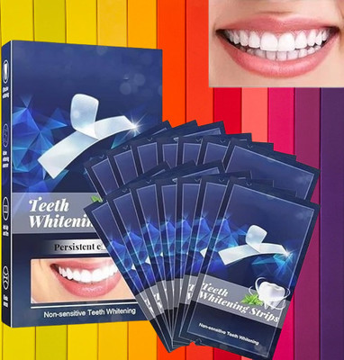 JJ ENTERPRISE 14 Strips Advanced Teeth Whitening Kit for Professional Results Teeth Whitening liquid(14 ml)