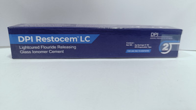 DPI Dental GIC Restocem LC 2G /no Teeth Whitening liquid(2 ml)