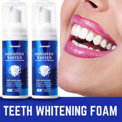 Sonavi Teeth Whitening For Mint Cold freshness Effect Liquid Foam Teeth Whitening liquid(120 ml)