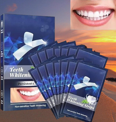 juggaris Advanced Professional Teeth Brightening Kit – 14 Strips Teeth Whitening liquid(14 ml)