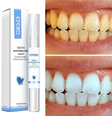 EferoPro Teeth Whitening Pen Gel Whitener Bleach Remove Stain Teeth Whitening liquid(5 ml)