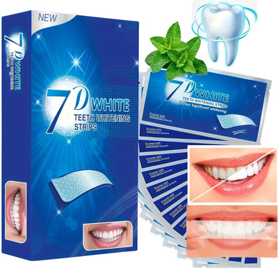 YEIPIS Advanced Teeth Whitening Strips Gentle for Sensitive Teeth Teeth Wipe(Pack of28)
