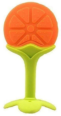 Chicbunny FRUIT SHAPE 1PCS TEETHER (MULTICOLOR) Teether and Feeder(Multicolor)