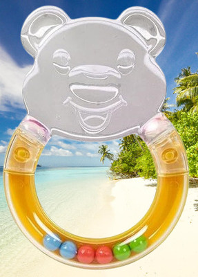 DIVAGH BEARSILLICON-THEETH-A244 Teether(Multicolor)