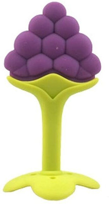 Wuxxa Baby Fruit Shape Silicone Teethers FDA-Approved Soft Silicone Teether(Multicolor)