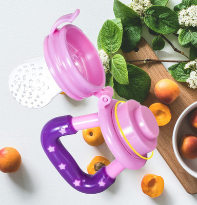 DIVAGH Fruit Milk Nibbler Feeding Safe Kids Supplies 1 Pc Feeder Feeder Feeder(Multicolor)
