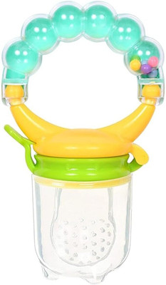 Sparkle Joy Baby's BPA-Free Silicone Food Nibbler for Fruit Teether and Feeder(Green)