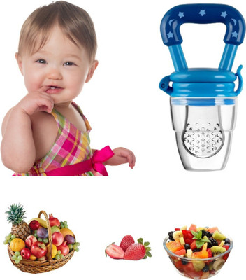 smilykid New_Nibbler Soother66 Teether and Feeder(Blue)