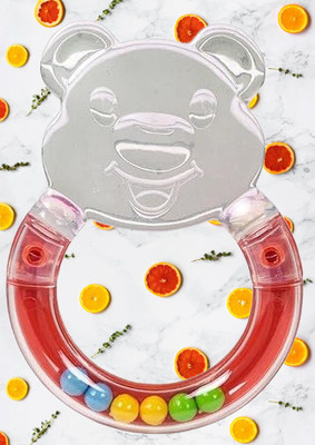 DIVAGH BEARSILLICON-THEETH-A76 Teether(Multicolor)