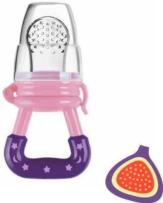 aapni dukan SST Sales Baby Food And Fruit Nibbler & Pacifier Teether BPA Free Nibbler NH481 Feeder(Multicolor)