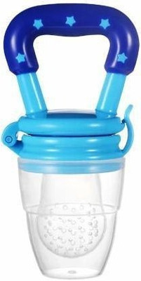 smilykid New_Nibbler Soother8 Teether and Feeder(Blue)