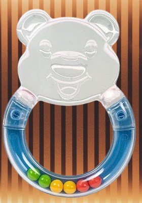 DIVAGH BEARSILLICON-THEETH-A401 Teether(Multicolor)