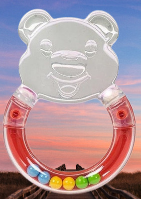 DIVAGH BEARSILLICON-THEETH-A167 Teether(Multicolor)