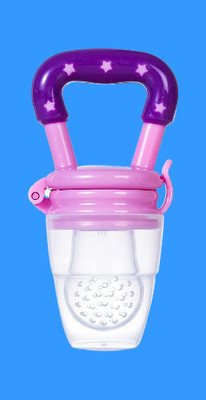 BZILO Silicone Fruit Feeder for Baby 6-12 Months/Baby Fruit Nibbler K_110 Feeder(Multicolor)