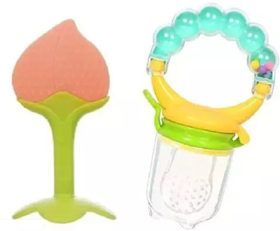 smilykid IceCreamTeether_BlueRingFeeder Feeder(Fruits Feeder and Ring Teetherx)