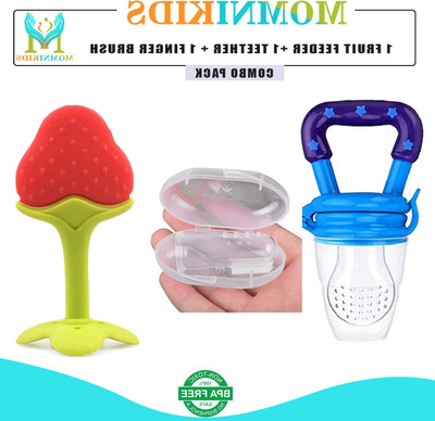 smilykid New_Nibbler Soother21 Teether and Feeder(Multicolor)