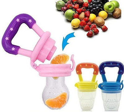 smilykid New_Nibbler Soother44 Teether and Feeder(Yellow)