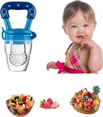 SHISHI SHISHI7260Silicone Fruit Teether for Baby Teether and Feeder(Blue)
